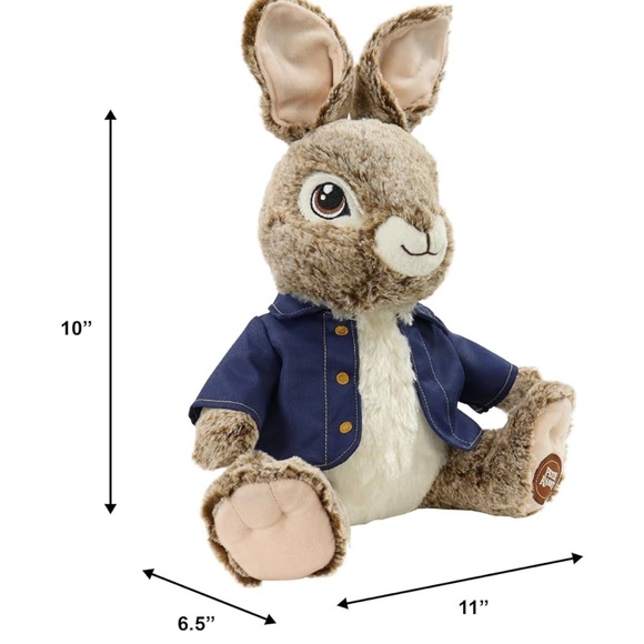 Peter Rabbit Plush Animated - Picture 2 of 5